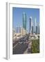 Elevated View of the Modern City Skyline and Central Business District-Gavin-Framed Photographic Print