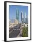 Elevated View of the Modern City Skyline and Central Business District-Gavin-Framed Photographic Print