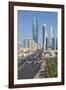 Elevated View of the Modern City Skyline and Central Business District-Gavin-Framed Photographic Print