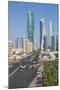 Elevated View of the Modern City Skyline and Central Business District-Gavin-Mounted Photographic Print