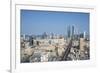 Elevated View of the Modern City Skyline and Central Business District-Gavin-Framed Photographic Print