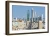 Elevated View of the Modern City Skyline and Central Business District-Gavin-Framed Photographic Print