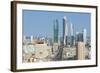 Elevated View of the Modern City Skyline and Central Business District-Gavin-Framed Photographic Print