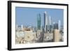 Elevated View of the Modern City Skyline and Central Business District-Gavin-Framed Photographic Print