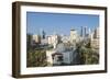 Elevated View of the Modern City Skyline and Central Business District-Gavin-Framed Photographic Print