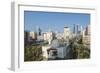 Elevated View of the Modern City Skyline and Central Business District-Gavin-Framed Photographic Print