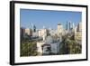 Elevated View of the Modern City Skyline and Central Business District-Gavin-Framed Photographic Print