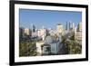 Elevated View of the Modern City Skyline and Central Business District-Gavin-Framed Photographic Print