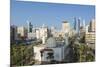 Elevated View of the Modern City Skyline and Central Business District-Gavin-Mounted Photographic Print