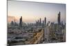 Elevated View of the Modern City Skyline and Central Business District-Gavin-Mounted Photographic Print