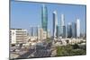 Elevated View of the Modern City Skyline and Central Business District-Gavin-Mounted Photographic Print