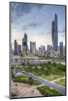 Elevated View of the Modern City Skyline and Central Business District-Gavin-Mounted Photographic Print