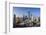 Elevated View of the Modern City Skyline and Central Business District-Gavin-Framed Photographic Print