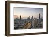 Elevated View of the Modern City Skyline and Central Business District-Gavin-Framed Photographic Print