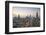 Elevated View of the Modern City Skyline and Central Business District-Gavin-Framed Photographic Print