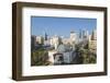 Elevated View of the Modern City Skyline and Central Business District-Gavin-Framed Photographic Print