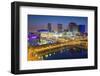 Elevated View of the Modern Mediacity Uk Complex at Salford Quays in Manchester, England-Chris Hepburn-Framed Photographic Print