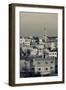 Elevated view of the new town, Umm Qais, Gadara, Jordan-null-Framed Photographic Print