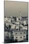 Elevated view of the new town, Umm Qais, Gadara, Jordan-null-Mounted Photographic Print