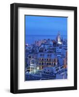 Elevated view of the Old Town, Montevideo, Uruguay, South America-Karol Kozlowski-Framed Photographic Print