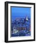 Elevated view of the Old Town, Montevideo, Uruguay, South America-Karol Kozlowski-Framed Photographic Print