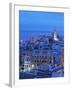 Elevated view of the Old Town, Montevideo, Uruguay, South America-Karol Kozlowski-Framed Photographic Print