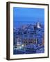 Elevated view of the Old Town, Montevideo, Uruguay, South America-Karol Kozlowski-Framed Photographic Print