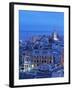 Elevated view of the Old Town, Montevideo, Uruguay, South America-Karol Kozlowski-Framed Photographic Print