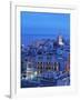 Elevated view of the Old Town, Montevideo, Uruguay, South America-Karol Kozlowski-Framed Photographic Print