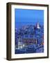 Elevated view of the Old Town, Montevideo, Uruguay, South America-Karol Kozlowski-Framed Photographic Print