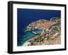 Elevated View of the Old Town, Unesco World Heritage Site, Dubrovnik, Dalmatian Coast, Croatia-Gavin Hellier-Framed Photographic Print