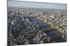 Elevated View of the River Thames and London Skyline Looking West, London, England, UK-Amanda Hall-Mounted Photographic Print