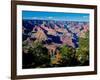 Elevated view of the rock formations in a canyon, Maricopa Point, West Rim Drive, South Rim, Gra...-null-Framed Photographic Print