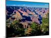 Elevated view of the rock formations in a canyon, Maricopa Point, West Rim Drive, South Rim, Gra...-null-Mounted Photographic Print