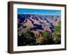 Elevated view of the rock formations in a canyon, Maricopa Point, West Rim Drive, South Rim, Gra...-null-Framed Photographic Print