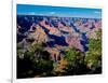 Elevated view of the rock formations in a canyon, Maricopa Point, West Rim Drive, South Rim, Gra...-null-Framed Photographic Print