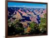 Elevated view of the rock formations in a canyon, Maricopa Point, West Rim Drive, South Rim, Gra...-null-Framed Photographic Print