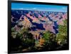 Elevated view of the rock formations in a canyon, Maricopa Point, West Rim Drive, South Rim, Gra...-null-Framed Photographic Print