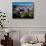 Elevated view of the rock formations in a canyon, Maricopa Point, West Rim Drive, South Rim, Gra...-null-Framed Stretched Canvas displayed on a wall