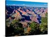 Elevated view of the rock formations in a canyon, Maricopa Point, West Rim Drive, South Rim, Gra...-null-Stretched Canvas