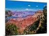 Elevated view of the rock formations in a canyon, Yavapai Point, South Rim, Grand Canyon Nationa...-null-Mounted Photographic Print