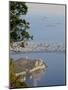 Elevated view of the Rodrigo de Freitas Lagoon, Corcovado, Rio de Janeiro, Brazil, South America-Karol Kozlowski-Mounted Photographic Print