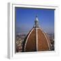 Elevated View of the Roof of the Duomo and Cityscape, Florence, Tuscany, Italy-Roy Rainford-Framed Photographic Print