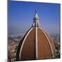 Elevated View of the Roof of the Duomo and Cityscape, Florence, Tuscany, Italy-Roy Rainford-Mounted Photographic Print