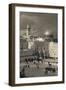 Elevated view of the Western Wall Plaza, Jewish Quarter, Old City, Jerusalem, Israel-null-Framed Photographic Print