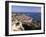 Elevated View of Town and Harbour, Hvar Town, Hvar Island, Dalmatia, Croatia-Gavin Hellier-Framed Premium Photographic Print