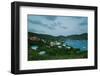 Elevated view of town from Hamilton Battery, Port Elizabeth, Bequia, Saint Vincent And The Grena...-null-Framed Photographic Print