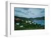 Elevated view of town from Hamilton Battery, Port Elizabeth, Bequia, Saint Vincent And The Grena...-null-Framed Photographic Print