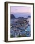 Elevated View over Alesund at Dusk, Sunnmore, More Og Romsdal, Norway-Doug Pearson-Framed Photographic Print