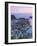 Elevated View over Alesund at Dusk, Sunnmore, More Og Romsdal, Norway-Doug Pearson-Framed Photographic Print